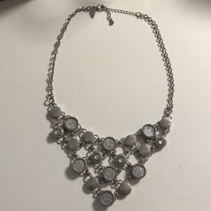Silver chain necklace